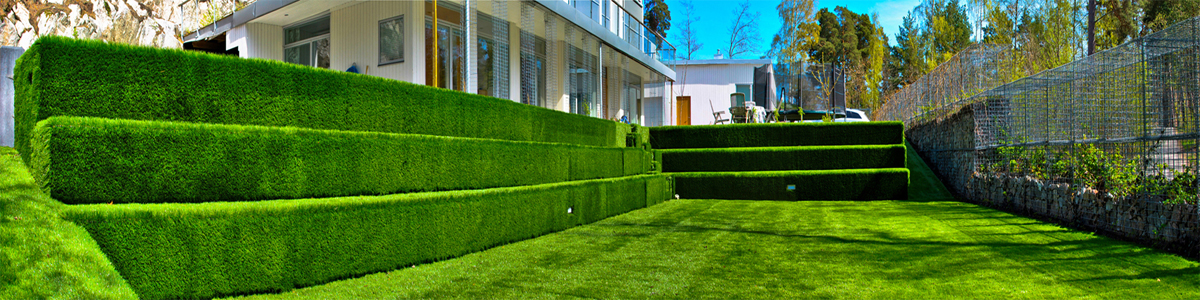 Dirbtinės vejos įrengimas